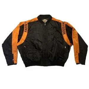 HARLEY-DAVIDSON 大型ブランケット オレンジ黒 Breakout® | Rocky's Harley-Davidson®